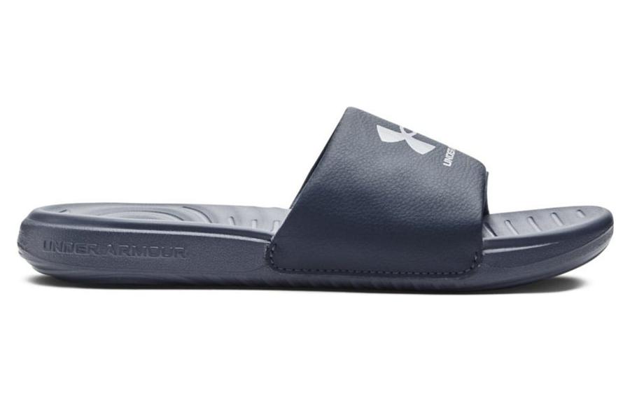 Order (W) Under Armour Ansa Fixed Slide ''Downpour Grey'' Sandalen 3023772-405