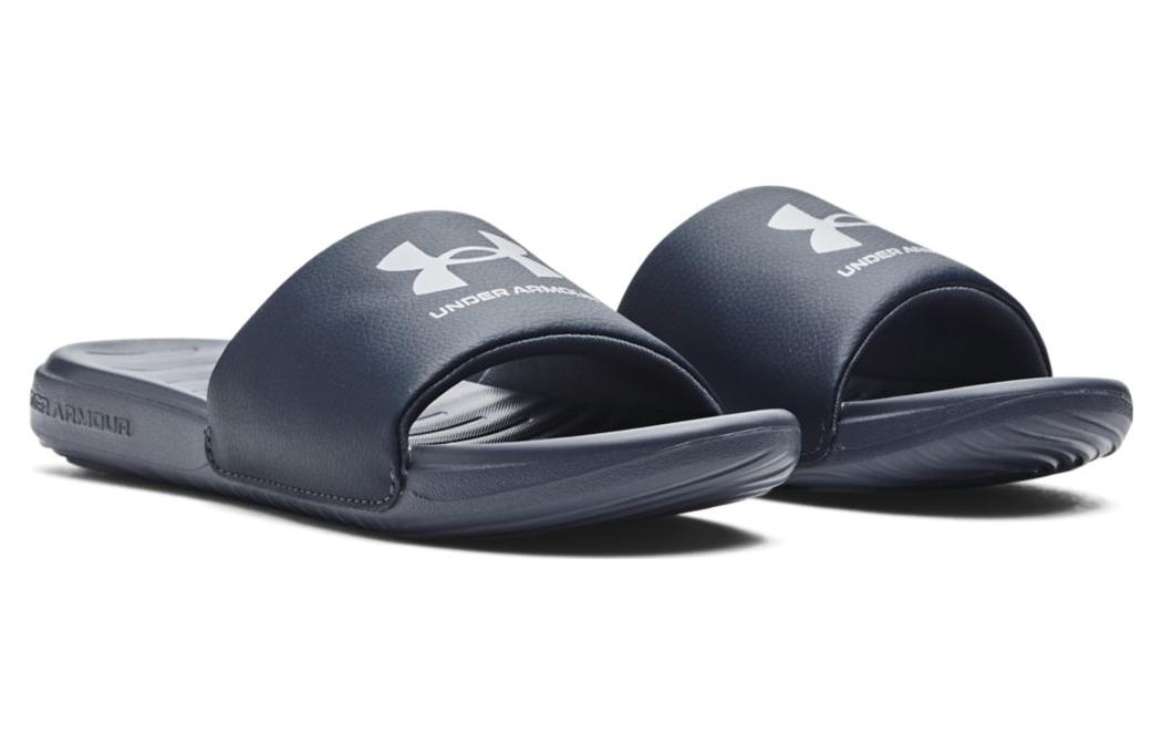 Lookbook (W) Under Armour Ansa Fixed Slide ''Downpour Grey'' Sandalen 3023772-405