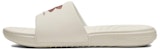 (W) Under Armour Ansa Fixed Slide 'Ivory Red Fusion' - Selipar 'Ivory Red Fusion' Lelaki 3023772-107