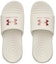 Shop (W) Under Armour Ansa Fixed Slide 'Ivory Red Fusion' - Selipar 'Ivory Red Fusion' Lelaki 3023772-107