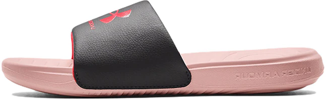 (Women) Under Armour Ansa Fixed Slide 'Jet Grey Retro Pink' 3023772-104 (Women) Under Armour Ansa Fixed Slide 'Jet Grey Retro Pink' 3023772-104