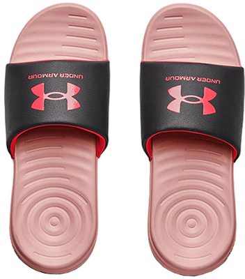 (W) Under Armour Ansa Fixed Slide 'Jet Grey Retro Pink' - Abu Merah Muda Retro 3023772-104 Shop (W) Under Armour Ansa Fixed Slide 'Jet Grey Retro Pink' - Abu Merah Muda Retro 3023772-104
