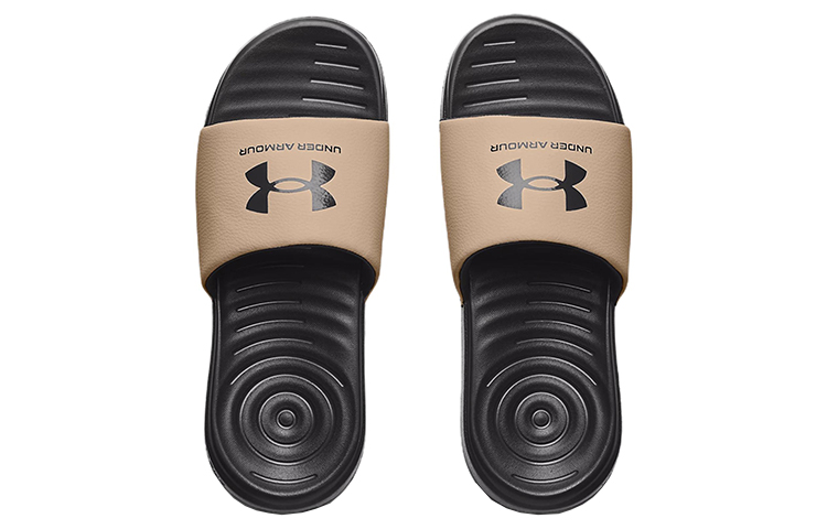Shop (W) Under Armour Ansa Fixed Slide 'Peach Ice Jet Grey' Sandal Abu-Peach 3023772-800