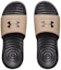 Shop (W) Under Armour Ansa Fixed Slide 'Peach Ice Jet Grey' รองเท้า Sliper 3023772-800