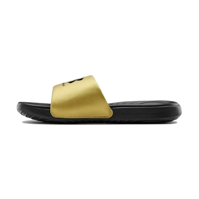 (W) UA Ansa Fixed Slides 'Black Metallic Gold'