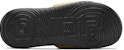(W) Under Armour Ansa Fixed Slides 'Hitam Emas Metalik' 3023772-006
