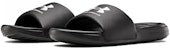 (W) Under Armour Ansa Fixed Slides 'Hitam Putih' 3023772-004