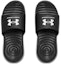 Shop (W) Under Armour Ansa Fixed Slides 'Hitam Putih' 3023772-004