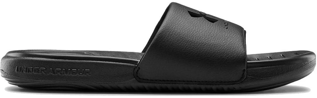 (W) Under Armour Ansa Fixed Slides ''Triple Black'' Herren Sandalen Schwarz 3023772-005 Order (W) Under Armour Ansa Fixed Slides ''Triple Black'' Herren Sandalen Schwarz 3023772-005