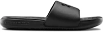 Order (W) Under Armour Ansa Fixed Slides ''Triple Black'' Herren Sandalen Schwarz 3023772-005