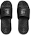 (W) Under Armour Ansa Fixed Slides 'Hitam Pekat' 3023772-005