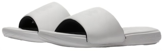 (女款)Under Armour Ansa 固定拖鞋「全白」 3023772-101 Lookbook (女款)Under Armour Ansa 固定拖鞋「全白」 3023772-101