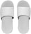 (W) Under Armour Ansa Fixed Slides 'Putih Triple' 3023772-101