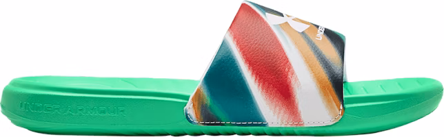 (Women) Under Armour Ansa Graphic Slide 'Brush Strokes' 3024436-112 (Women) Under Armour Ansa Graphic Slide 'Brush Strokes' 3024436-112