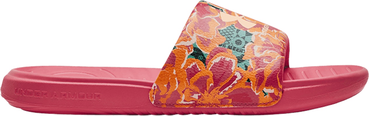 (Women) Under Armour Ansa Graphic Slide 'Floral' 3024436-700 Buy (Women) Under Armour Ansa Graphic Slide 'Floral' 3024436-700