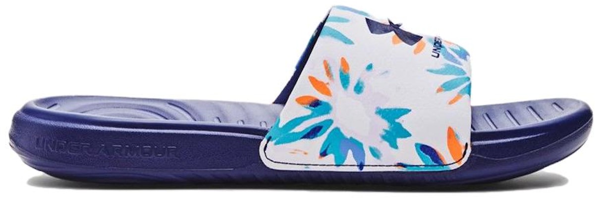 (W) UAアンサ グラフィック サンダル (花柄) 3024436-115 Order (W) UAアンサ グラフィック サンダル (花柄) 3024436-115