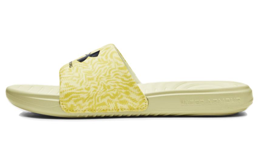 (Women)  Under Armour Ansa Graphic Slide 'Lemon Ice'  3024436-304