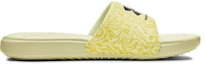 Order (女款)Under Armour Ansa Graphic 拖鞋 'Lemon Ice' 3024436-304