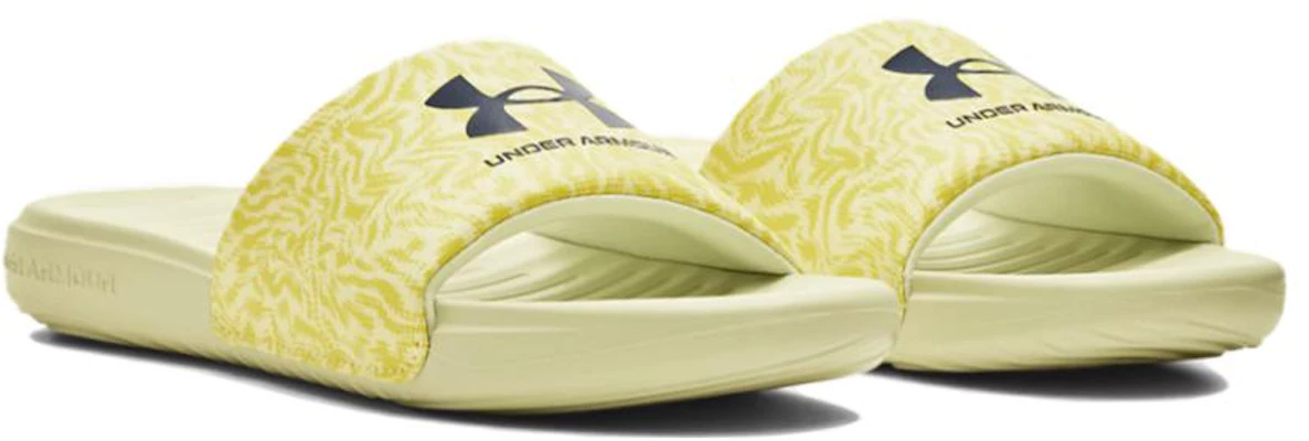 (女款)Under Armour Ansa Graphic 拖鞋 'Lemon Ice' 3024436-304 Lookbook (女款)Under Armour Ansa Graphic 拖鞋 'Lemon Ice' 3024436-304