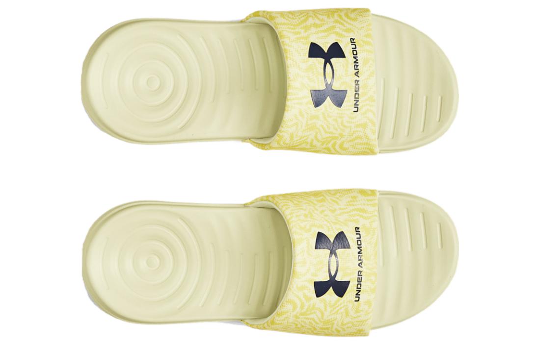 Shop （女款）Under Armour Ansa Graphic 拖鞋 'Lemon Ice' 3024436-304