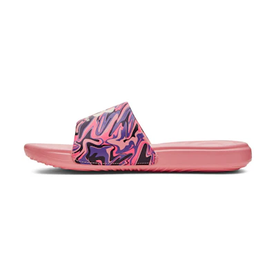 (W) UA Ansa Graphic Slide 'Posh Pink Abstract'