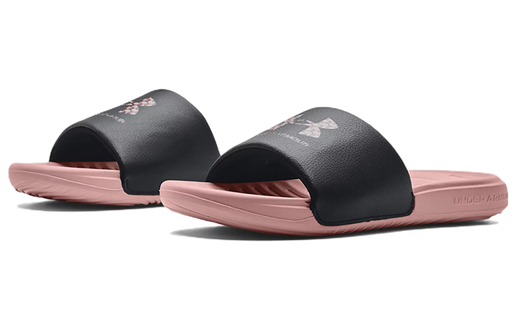 Lookbook (W) 언더아머 안사 그래픽 슬라이드 '레트로 핑크' (Under Armour Ansa Graphic Slide 'Retro Pink') 3024437-601
