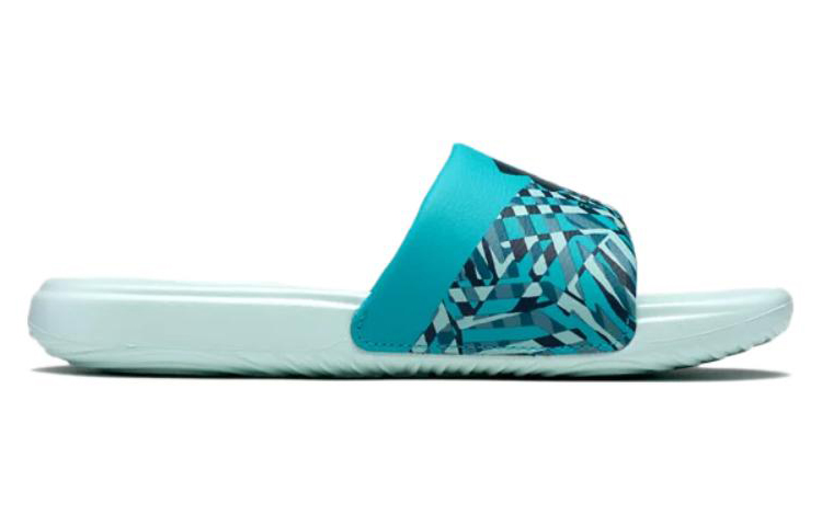 Order (W) Under Armour Ansa Graphic Slide 'Sea Mist Neptune' Sandal 3024436-300