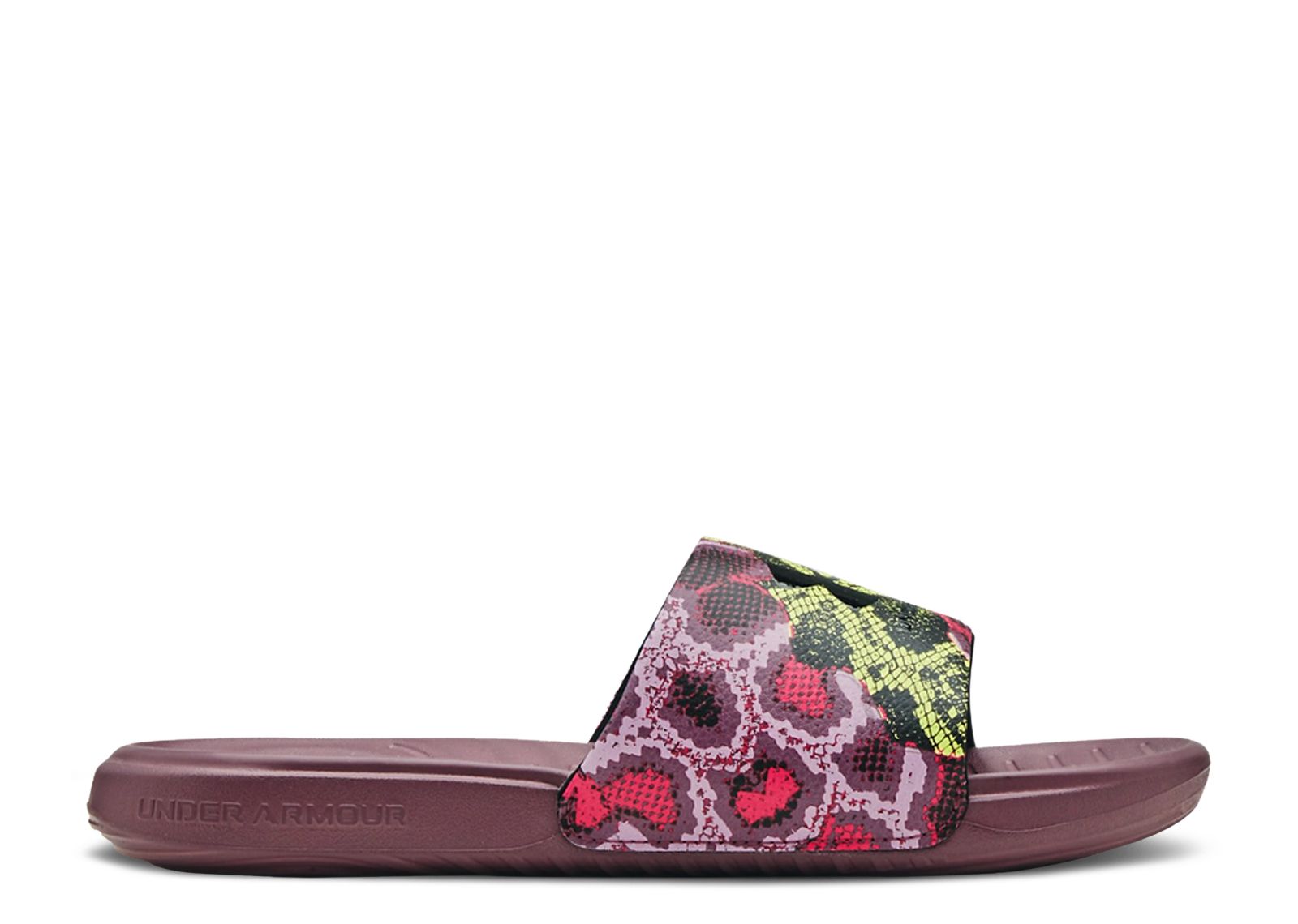 (Women) Under Armour Ansa Graphic Slide 'Snakeskin' 3024436-500