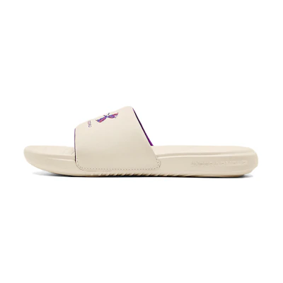 (W) UA Ansa Graphic Slide 'Stone Mega Magenta'