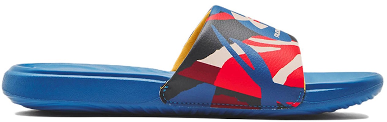 (Women) Under Armour Ansa Graphic Slide 'Victory Blue Beta' 3024436-401 Order (Women) Under Armour Ansa Graphic Slide 'Victory Blue Beta' 3024436-401