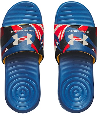 (Women) Under Armour Ansa Graphic Slide 'Victory Blue Beta' 3024436-401 Shop (Women) Under Armour Ansa Graphic Slide 'Victory Blue Beta' 3024436-401