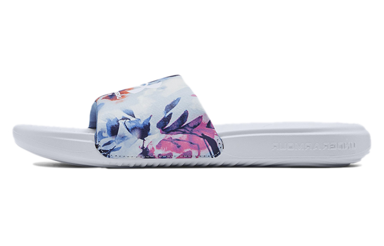 (Women)  Under Armour Ansa Graphic Slides 'Floral Paint'  3024436-400