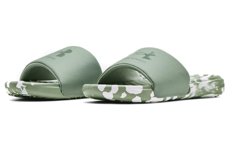 Lookbook (W) Under Armour Ansa Regrind Slide ''Camouflage Vert Silice'' 3024797-300