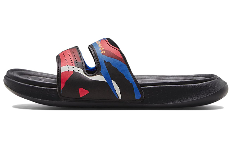 (Women)  Under Armour Ansa Studio Slide 'Graphic - Black Beta'  3025404-001