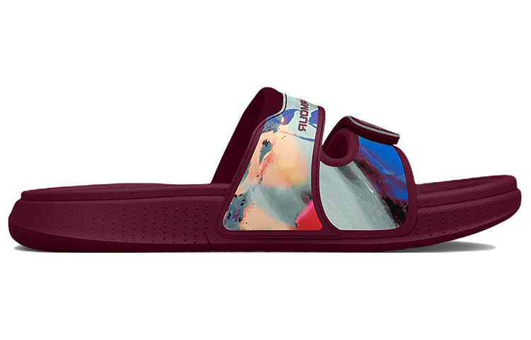 Order (W) Under Armour Ansa Studio Slide ''Graphique - Rouge Éclair'' 3025404-600