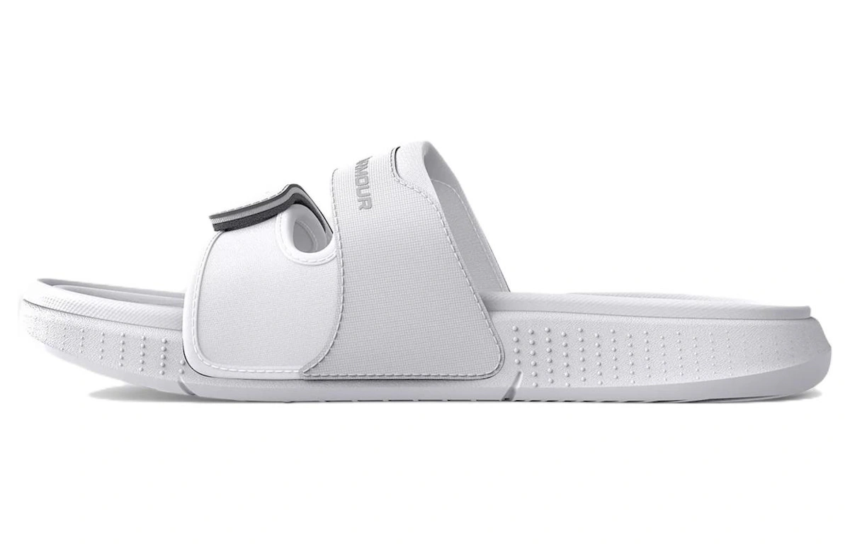 (Women) Under Armour Ansa Studio Slide 'White Halo Grey'