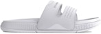 (W) Under Armour Ansa Studio Slide 'Putih Halo Kelabu' 3025045-101
