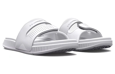(Women) Under Armour Ansa Studio Slide 'White Halo Grey'