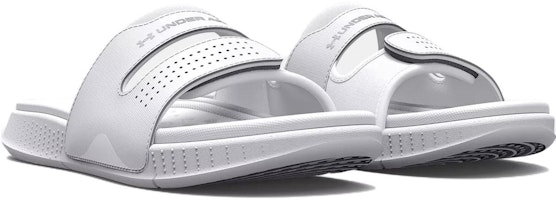 (W) Under Armour Ansa Studio Slide 'Putih Abu-Abu Halo' 3025045-101 Lookbook (W) Under Armour Ansa Studio Slide 'Putih Abu-Abu Halo' 3025045-101