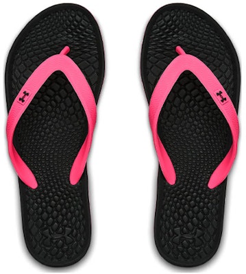 (Women) Under Armour Atlantic Dun Sandal 'Black Pink Surge' 3022716-001 Shop (Women) Under Armour Atlantic Dun Sandal 'Black Pink Surge' 3022716-001