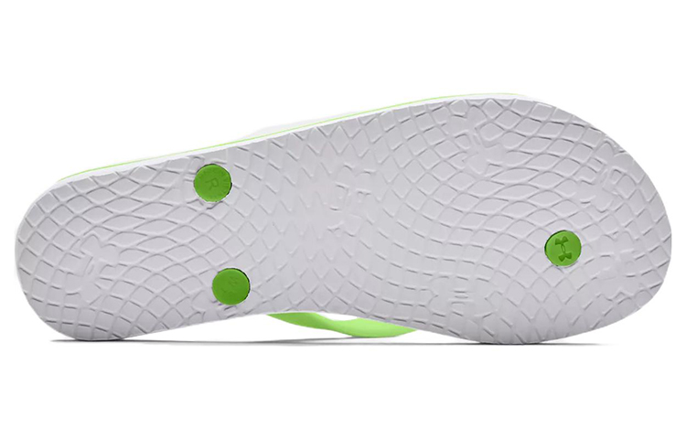 Purchase (W) Under Armour Atlantic Dune Slipper ''Quirky Lime White'' 3022716-306