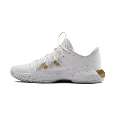 (W) UA Block City 2.0 'White Metallic Gold'