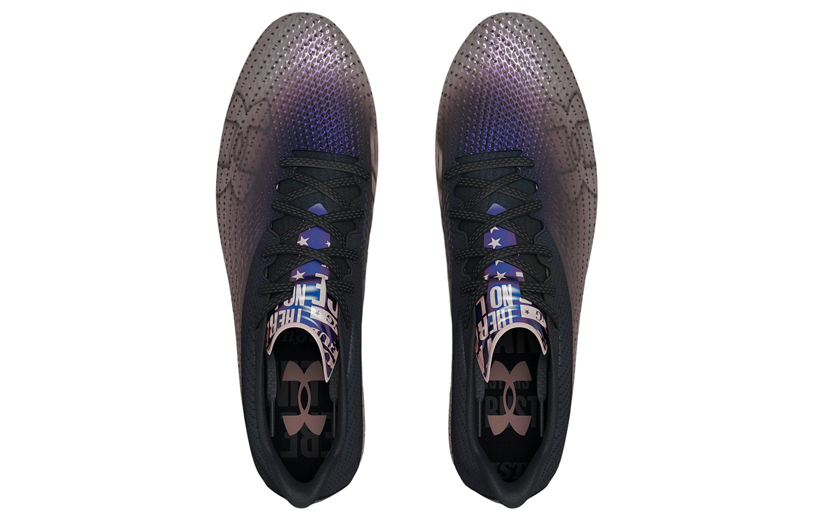 Shop (W) Under Armour Blur Smoke MC 'Negro Oro Rosa Metálico' 3025123-002