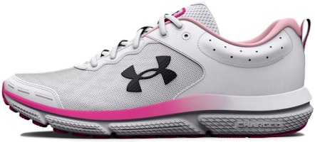 (Women) Under Armour Charged Assert 10 'White Rebel Pink' 3026179-102 (Women) Under Armour Charged Assert 10 'White Rebel Pink' 3026179-102
