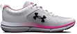 (W) Under Armour Charged Assert 10 'Putih Rebel Pink' 3026179-102