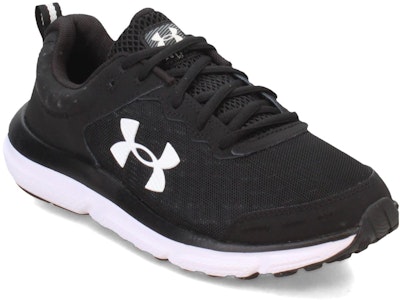 (W) Under Armour Charged Assert 10 Wide 'Hitam Putih' 3026180-001 Order (W) Under Armour Charged Assert 10 Wide 'Hitam Putih' 3026180-001