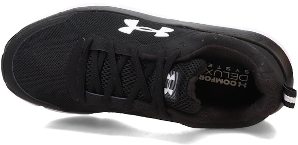 (W) Under Armour Charged Assert 10 Wide 'Hitam Putih' 3026180-001 Lookbook (W) Under Armour Charged Assert 10 Wide 'Hitam Putih' 3026180-001