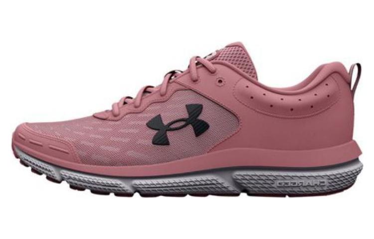 (Women) Under Armour Charged Assert 10 Wide 'Pink Elixir' 3026180-600