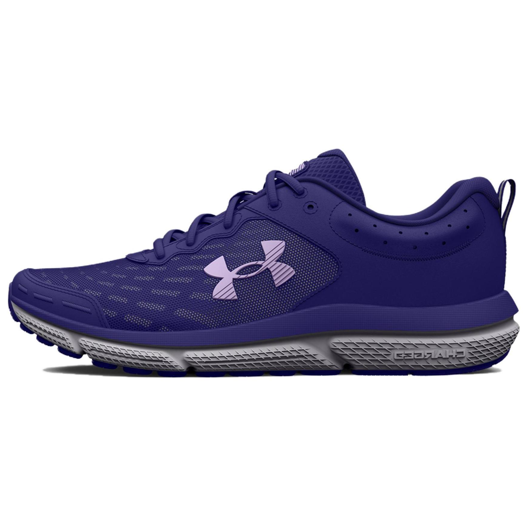 (Women) Under Armour Charged Assert 10 Wide 'Sonar Blue' 3026180-501