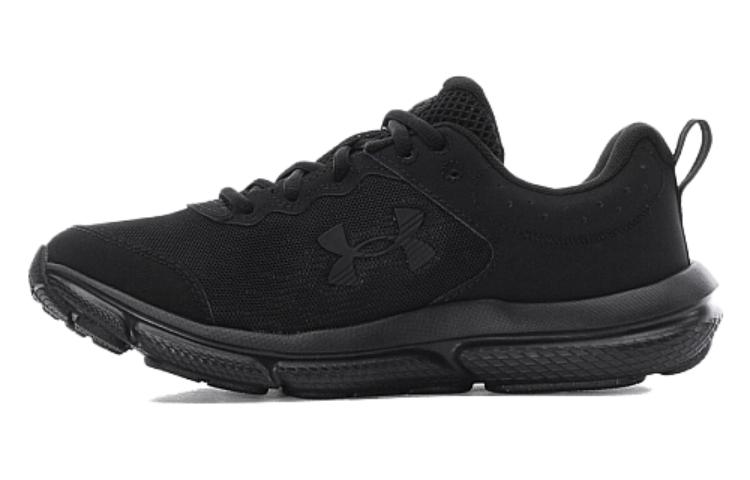 (Women)  Under Armour Charged Assert 10 Wide 'Triple Black'  3026180-002